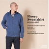 Amazon Essentials Men’s Standard Full-Zip Fleece Mock Neck Midweight Sweatshirt with Pockets(Navy)