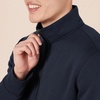 Amazon Essentials Men’s Standard Full-Zip Fleece Mock Neck Midweight Sweatshirt with Pockets(Navy)