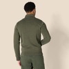 Amazon Essentials Men’s Standard Full-Zip Fleece Mock Neck Midweight Sweatshirt with Pockets(Olive Heather)