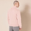 Amazon Essentials Men’s Standard Full-Zip Fleece Mock Neck Midweight Sweatshirt with Pockets(Pink)