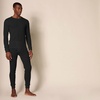 Amazon Essentials Men’s Thermal Waffle Knit Long Johns Underwear Set for Cold Weather, Multipacks(Black)