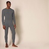 Amazon Essentials Men’s Thermal Waffle Knit Long Johns Underwear Set for Cold Weather, Multipacks(Charcoal Grey)