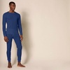 Amazon Essentials Men’s Thermal Waffle Knit Long Johns Underwear Set for Cold Weather, Multipacks(Navy)