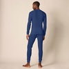 Amazon Essentials Men’s Thermal Waffle Knit Long Johns Underwear Set for Cold Weather, Multipacks(Navy)