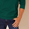 Amazon Essentials mens Fleece Pullover Hooded Sweatshirt(Forest Green)