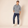 Amazon Essentials mens Fleece Pullover Hooded Sweatshirt(Light Grey Heather)