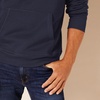 Amazon Essentials mens Fleece Pullover Hooded Sweatshirt(Navy)