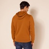Amazon Essentials mens Fleece Pullover Hooded Sweatshirt(Nutmeg)
