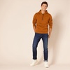 Amazon Essentials mens Fleece Pullover Hooded Sweatshirt(Nutmeg)