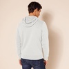 Amazon Essentials mens Fleece Pullover Hooded Sweatshirt(Off-white)