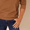 Amazon Essentials mens Fleece Pullover Hooded Sweatshirt(Toffee Brown)