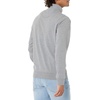 Amazon Essentials mens Lightweight French Terry Quarter-zip Mockneck Sweatshirt(Charcoal Heather)