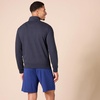 Amazon Essentials mens Lightweight French Terry Quarter-zip Mockneck Sweatshirt(Dark Navy)