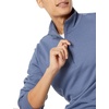 Amazon Essentials mens Lightweight French Terry Quarter-zip Mockneck Sweatshirt(Indigo)