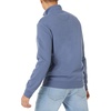 Amazon Essentials mens Lightweight French Terry Quarter-zip Mockneck Sweatshirt(Indigo Blue)