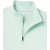 Amazon Essentials mens Lightweight French Terry Quarter-zip Mockneck Sweatshirt(Mint)