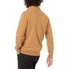 Amazon Essentials mens Lightweight French Terry Quarter-zip Mockneck Sweatshirt(Tan)