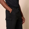 Fleece Cargo Short(Black)