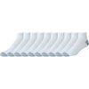 Amazon Essentials Men’s Cotton Ankle Socks, Comfortable, Moisture Wicking, Cushioned, 10 Pairs(White)