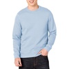 Amazon Essentials Men’s Crewneck Fleece Sweatshirt with Ribbing (Available in Big & Tall)(Light Blue Heather)