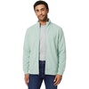 Amazon Essentials Men’s Full Zip Mock Neck French Terry Sweatshirt, Lightweight(Mint)