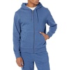 Amazon Essentials Men’s Full-Zip Fleece Hoodie Sweatshirt (Available in Big & Tall)(Blue Heather)