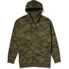 Amazon Essentials Men’s Full-Zip Fleece Hoodie Sweatshirt (Available in Big & Tall)(Green Camo)