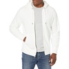 Amazon Essentials Men’s Full-Zip Fleece Hoodie Sweatshirt (Available in Big & Tall)(Off-white)