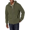 Amazon Essentials Men’s Full-Zip Fleece Hoodie Sweatshirt (Available in Big & Tall)(Olive Heather)