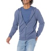 Amazon Essentials Men’s Lightweight French Terry Full-Zip Hoodie(Indigo)