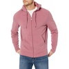 Amazon Essentials Men’s Lightweight French Terry Full-Zip Hoodie(Pink)