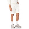 Amazon Essentials Men’s Lightweight French Terry Relaxed Fit Sweat Shorts with Drawstring (Available in Big & Tall)(Eggshell White)
