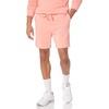 Amazon Essentials Men’s Lightweight French Terry Relaxed Fit Sweat Shorts with Drawstring (Available in Big & Tall)(Peach)