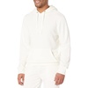 Amazon Essentials Mens Lightweight Long-Sleeve French Terry Hoodie(Eggshell White)