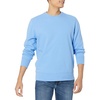 Amazon Essentials Men’s Long-Sleeve Lightweight French Terry Crewneck Sweatshirt(French Blue)