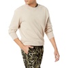 Amazon Essentials Men’s Long-Sleeve Lightweight French Terry Crewneck Sweatshirt(Oatmeal Heather)