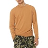 Amazon Essentials Men’s Long-Sleeve Lightweight French Terry Crewneck Sweatshirt(Tan)