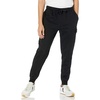 Amazon Essentials Men’s Relaxed Fit Cargo Fleece Jogger Sweatpants with Drawstring(Black)