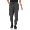 Amazon Essentials Men’s Relaxed Fit Cargo Fleece Jogger Sweatpants with Drawstring(Charcoal Heather)