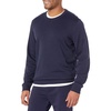 Amazon Essentials Men’s Relaxed Fit Crewneck Sweatshirt, Lightweight Long-Sleeve French Terry (Available in Big & Tall)(Navy)