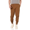 Amazon Essentials Men’s Relaxed Fit Fleece Joggers Sweatpants, Drawstring Waist, Tapered Leg, Ribbed Cuffs, Brushed Interior(Dark Tan)