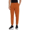 Amazon Essentials Men’s Relaxed Fit Fleece Joggers Sweatpants, Drawstring Waist, Tapered Leg, Ribbed Cuffs, Brushed Interior(Nutmeg)