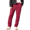 Amazon Essentials Men’s Relaxed Straight Leg Fleece Open Bottom Sweatpant (Available in Big & Tall)(Dark Red)