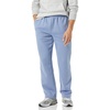 Amazon Essentials Men’s Relaxed Straight Leg Fleece Open Bottom Sweatpant (Available in Big & Tall)(Slate Blue)