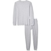Amazon Essentials Men’s Thermal Waffle Knit Long Johns Underwear Set for Cold Weather, Multipacks(Heather Grey)