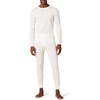 Amazon Essentials Men’s Thermal Waffle Knit Long Johns Underwear Set for Cold Weather, Multipacks(White)