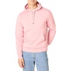 Amazon Essentials mens Fleece Pullover Hooded Sweatshirt(Pink)