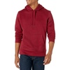 Amazon Essentials mens Fleece Pullover Hooded Sweatshirt(Red)