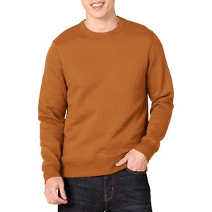 Amazon Essentials Men’s Crewneck Fleece Sweatshirt with Ribbing (Available in Big & Tall)(Nutmeg)