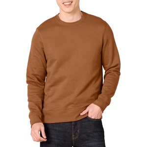 Amazon Essentials Men’s Crewneck Fleece Sweatshirt with Ribbing (Available in Big & Tall)(Toffee Brown)